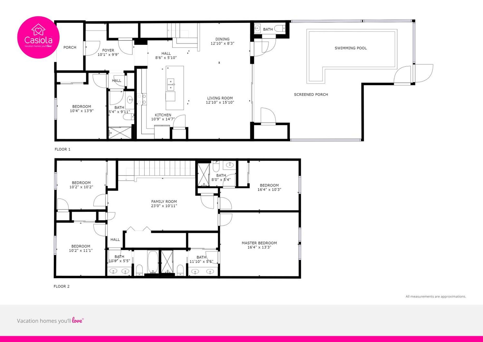Private Pool Home Wthemed Rooms Free Water Park Four Corners Buitenkant foto
